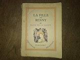 LA FILLE DE RENNY- MAZO DE LA ROCHE, 1951 *** EXEMPLAR DE LUX, 71 DIN 75