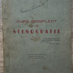 Curs complect de stenografie - Ioan Georgescu-Arvatu// Ploiesti 1936