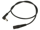 Cablu Alimentare DC 5,5/2,1 mm Unghiular 1x0,5mm2