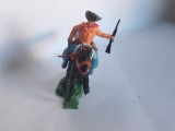 bnk jc Cowboy calare cu pusca si cutit - Vestul Salbatic - Hong Kong copie Timpo