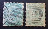 Tasmania 1871&ndash;1891 - Set 2 Timbre Regina Victoria -CLN1