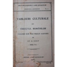 TABLOURI CULTURALE DIN TRECUTUL ROMANILOR CULESE DIN MAI MULTI AUTORI