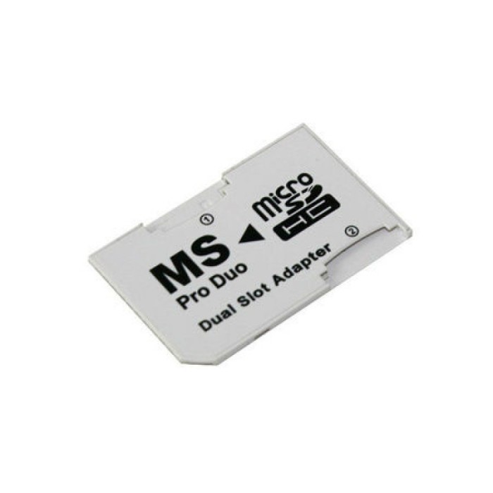 Adaptor microSD, dual slot, Memory Stick Duo Pro Adaptor microSD, dual slot, Memory Stick Duo Pro