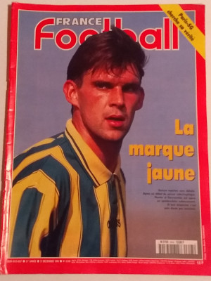 Revista fotbal - &amp;quot;FRANCE FOOTBALL&amp;quot; (17.12.1996) foto