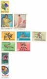 Romania - Marci diverse (10 buc.), 1971-1977 - valori neobliterate