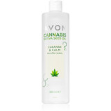 Avon Cannabis Sativa Oil Cleanse &amp; Calm apa de fata cu particule micele cu efect calmant 400 ml