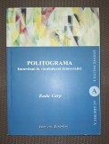 RADU CARP - POLITOGRAMA * INCURSIUNI IN VOCABULARUL DEMOCRATIEI (*AUTOGRAF)