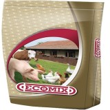 Furaj combinat gospodaresc, hrana 20 kg pentru animale domestice, multispecii, Ecomix