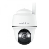 Cumpara ieftin Camera de supraveghere Reolink Go PT Ultra G440, 4G - LTE si baterie reincarcabila, vizibilitate 360&deg;, detectare Persoana/Vehicul, rezolutie 4K