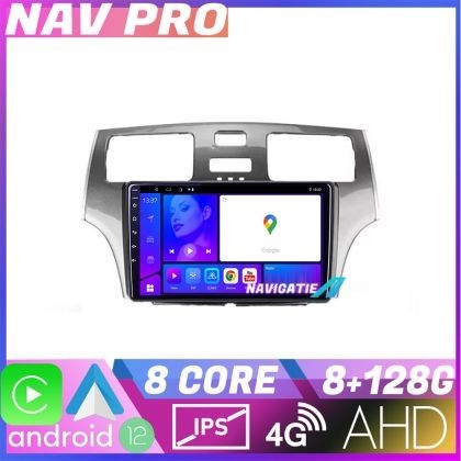 Navigatie Lexus ES intre anii 2001 2006 EDOTEC-LITE Android Ecran 720P Octa Core 8 128 Carplay CarStore Technology