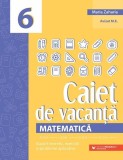 Matematică. Caiet de vacanță. Clasa a VI-a - Paperback brosat - Maria Zaharia - Paralela 45 educațional