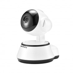 Camera de supraveghere WIFI MaGeCa®, HD 720P, vedere nocturna, comunicare bidirectionala, stocare card/cloud, senzor miscare, Alb