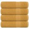 vidaXL Prosoape de duș 4 buc Aur 70x140 cm 360 g/m&sup2; 100% bumbac 136810