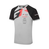 Toyota Gazoo Racing tricou de bărbați silver WRC 2025 - XL