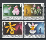Cayman Islands 1993 Mi 694/97 MNH, nestampilat - Orhidee, Flora