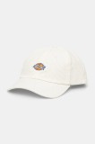 Dickies șapcă de baseball din catifea culoarea bej, cu imprimeu, DK0A4ZAYC481