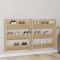 vidaXL Pantofare de perete, 2 buc., stejar sonoma, 80x18x90 cm, PAL 806784