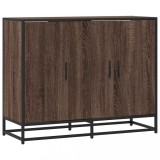 Cumpara ieftin Servanta, stejar maro, 94x35x76 cm, lemn compozit