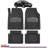 Covorașe Auto Compatibile VW Passat B5/B6 TEAMCAR&reg; Silver, Cauciuc