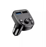 Modulator FM cu bluetooth si incarcare 2 x USB 3.1A, Jellico F10, cu MP3 player USB, negru