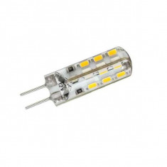 Bec LED 3W SMD Bulb 12V G4 Alb Rece foto