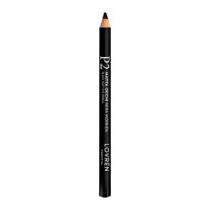 Creion contur ochi cremos Negru Esential P2, 1 bucata, Lovren