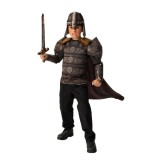 Costum viking KidMania&reg; cu pelerina pentru baieti 110-116 cm 5-6 ani