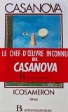 Icosameron Casanova Editura Francois Bourin 1988 Carti Brosate 750 Pagini Literatura Straina SF Fantasy