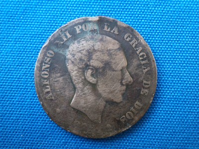 10 CENTIMOS 1878-SPANIA foto