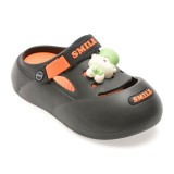 Saboti SELECTION KIDS negri, 3013, din pvc
