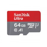 Card memorie SanDisk Ultra microSDXC 64GB, 100MB/s, cu adaptor SD