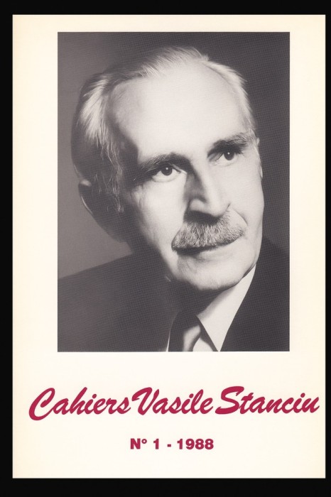 Cahiers Vasile Stanciu, vol. 1 1988