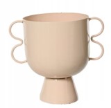 Vaza Metalica Decorativa pentru Flori si Aranjamente Moderne