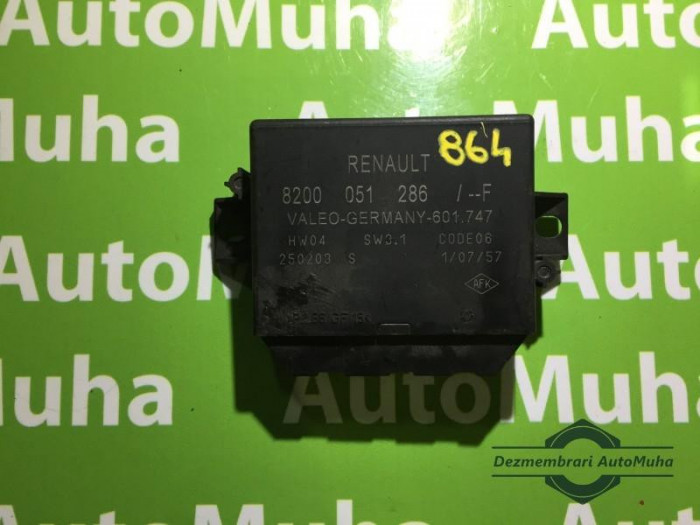 Modul senzori parcare Renault Laguna 2 (2002-2007) 8200 051 286