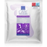 Avon Care Footworks mască regeneratoare pentru picioare și unghii 3 in 1 2x20 ml