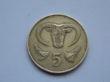 5 Cents (&quot;5&quot; raised field - small year) 1983 CIPRU, Europa