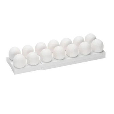 Tava oua Liebherr, Plastic, Alb, 988117200 foto
