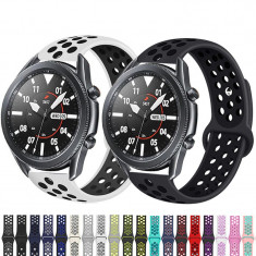 Curea Silicon 20mm Samsung Galaxy Watch 42mm 3 41mm Galaxy Watch Active 2