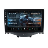 Cumpara ieftin Navigatie Citroen C1 Peugeot 108 Toyota AYGO (2014-2022), Android 12, E-Octacore 2GB RAM + 32GB ROM, 9 Inch - AD-BGE9002+AD-BGRKIT101