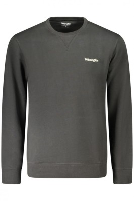 Bluza barbati, cu mini imprimeu, Regular fit, Negru, S foto