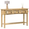 VidaXL Măsuță consolă Corona, 114x34,5x73 cm, lemn masiv de pin 4005666