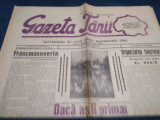 ZIARUL GAZETA TARII 15 IUNIE 1941 FRANCMASONERIA
