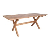 Cumpara ieftin Masă de grădină Murcia, lemn de tec, natural, 200x90x75 cm