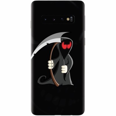 Husa silicon pentru Samsung Galaxy S10 Plus, Grim Reaper foto