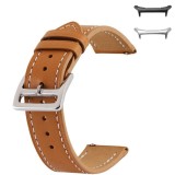 Curea piele, compatibila cu Samsung Galaxy Watch Ultra2, Telescoape QR, 22mm, Cocoa Brown