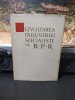 Dezvoltarea industriei socialiste &icirc;n RPR R.P.R., București 1959, 153
