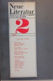 Neue Literatur. Zeitschrift des Schriftstellerverbandes der Sozialistischen Republik Rum&auml;niens. 20. Jg., Heft 2, 1969