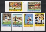 Liberia 1978 - Campionatul Mondial de Fotbal - Argentina, Serie NDT + 6 Colite DE LUX NDT, 4 POZE, MNH