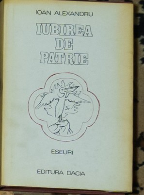 Ioan Alexandru - Iubirea de patrie foto