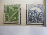 Serie timbre nestampilate Germania Berlin Vest MNH, Nestampilat